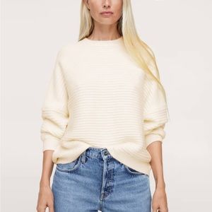 Mango white sweater - NWT size small